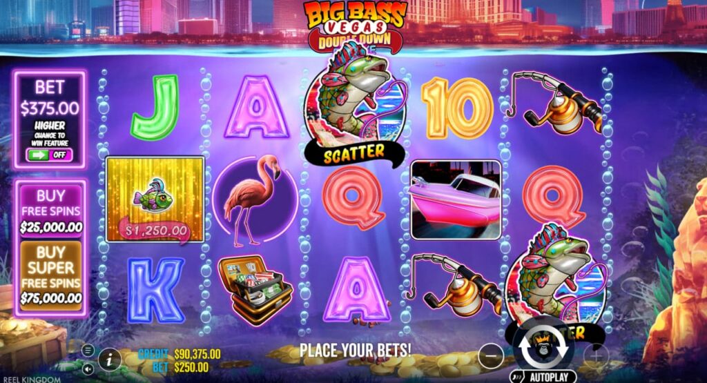 Big Bass Vegas Double Down Deluxe jogo